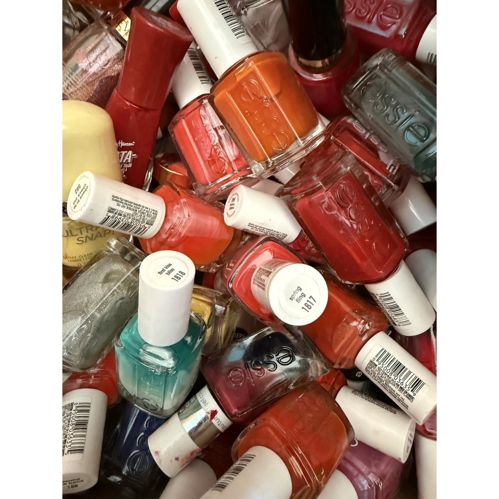 Lot of 150 NEW NAIL Polish‎  Mixed color Mixed brands Repeats Wholesale Resale